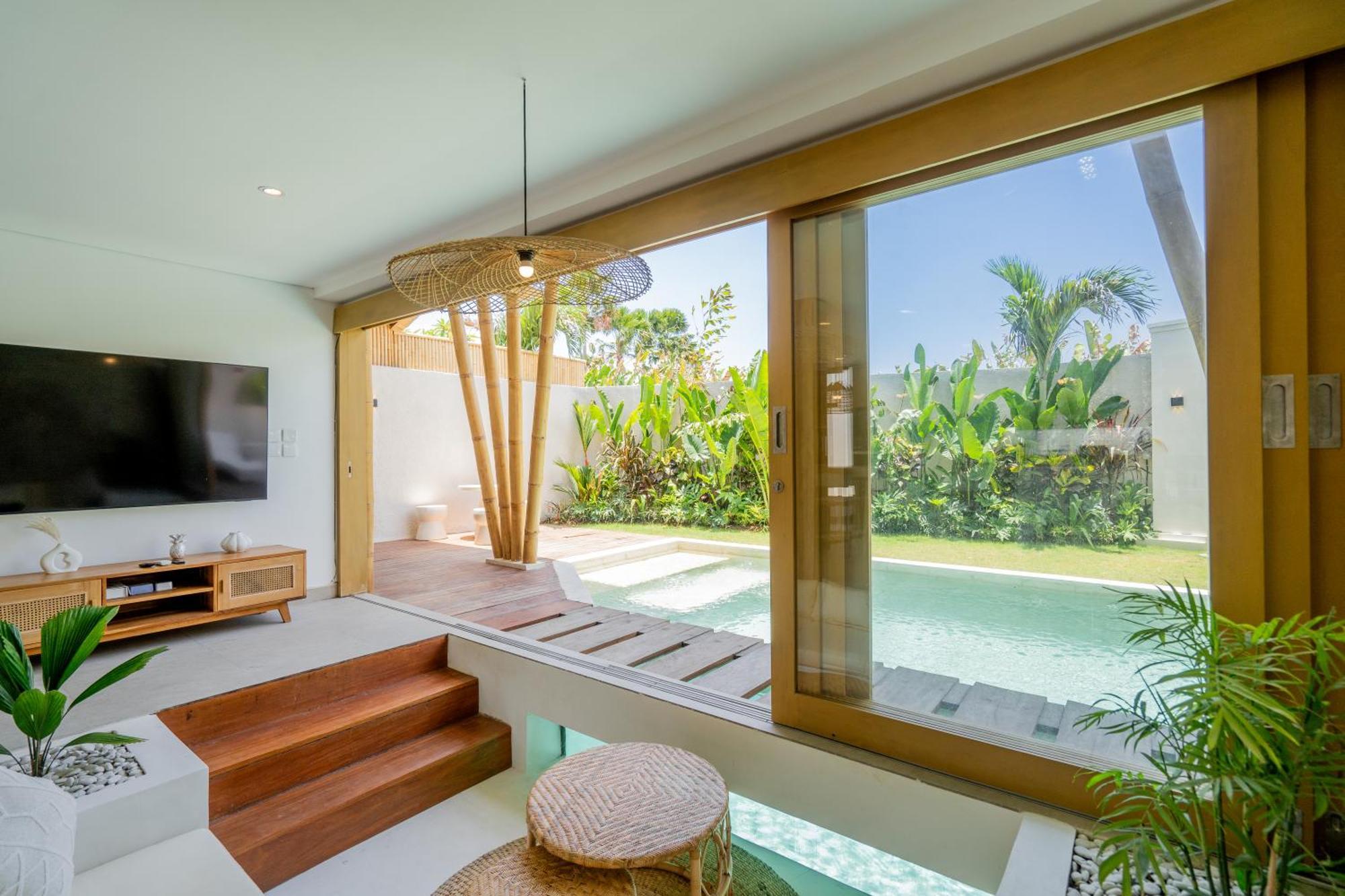 Villa Sunset Bamboo - 3Br Villa In Kerobokan Exteriér fotografie